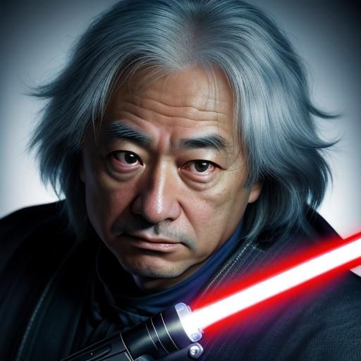 Michio Kaku as Jedi Knight Portrait