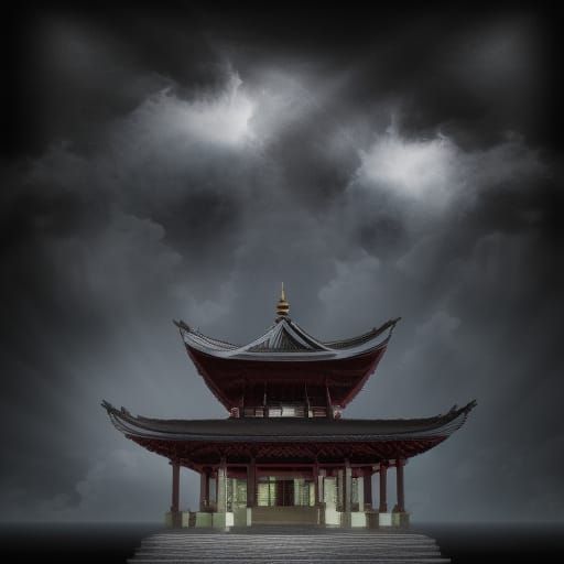 Enchanting Fantasy Temple