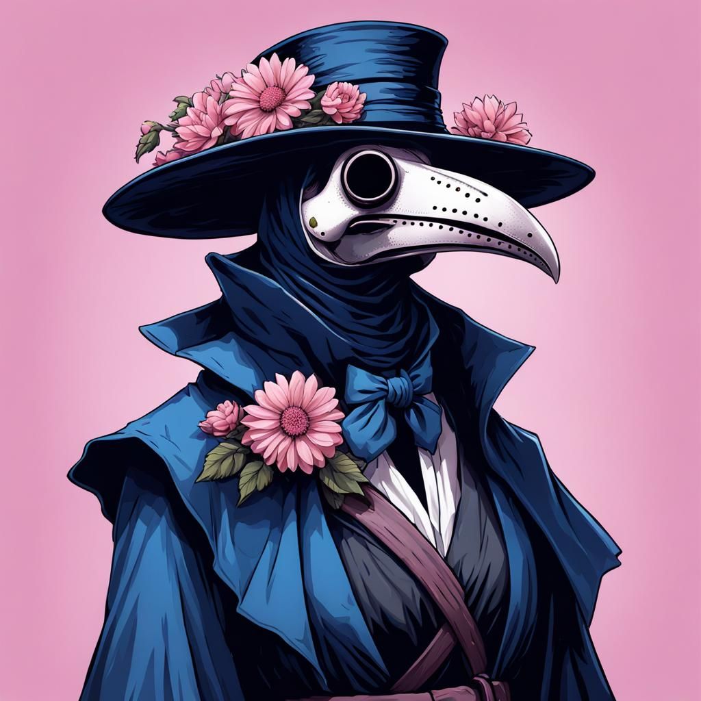 Female plague doctor