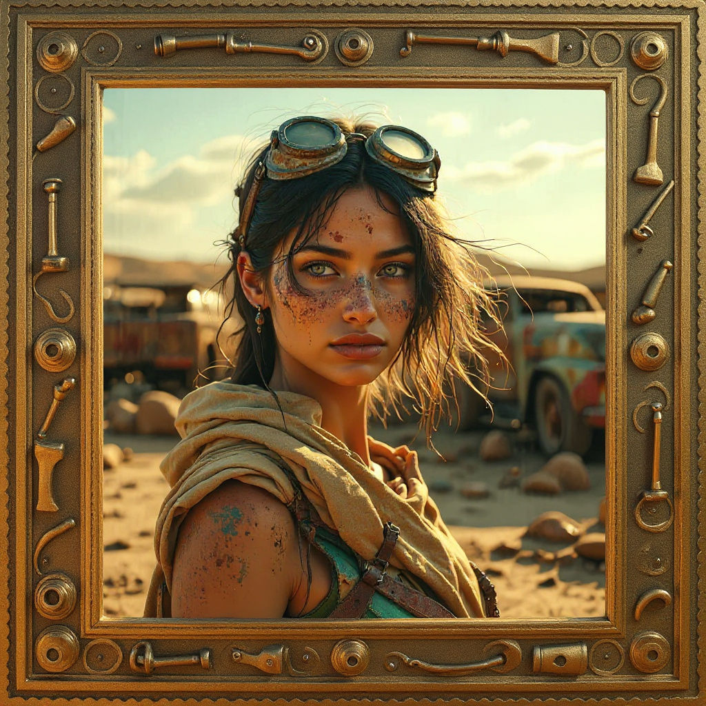 The Wasteland Queen 

(Mad Max-inspired)