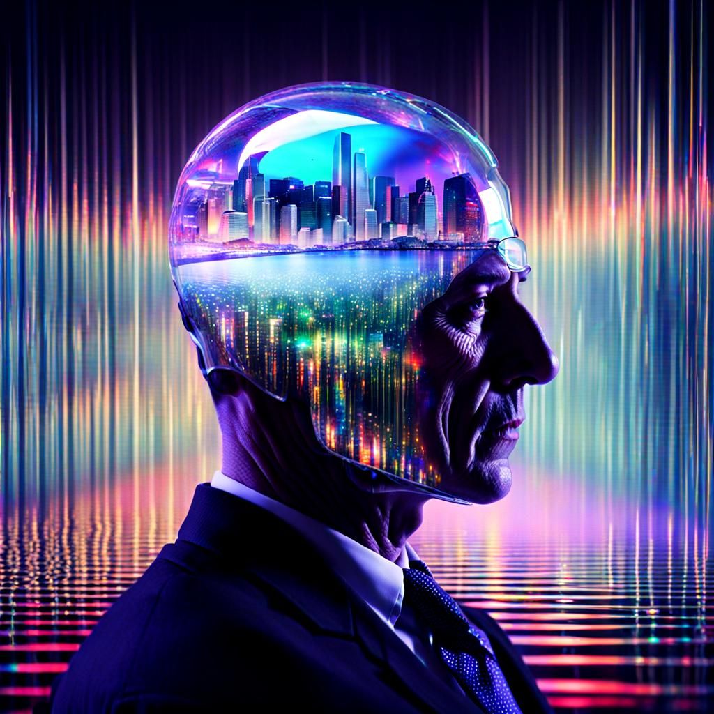 Holographic Encephalopathy: Fractured Glitched Memories