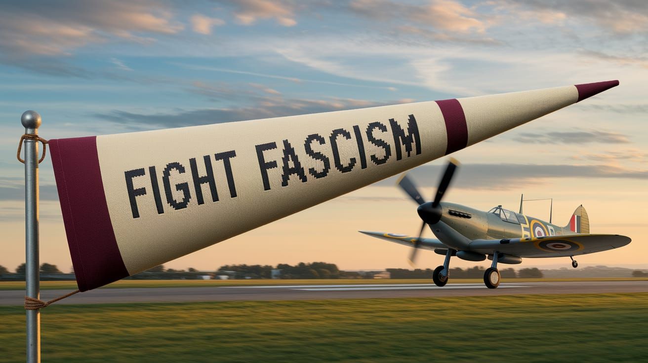 AIRFIELD WINDSOCK WWII