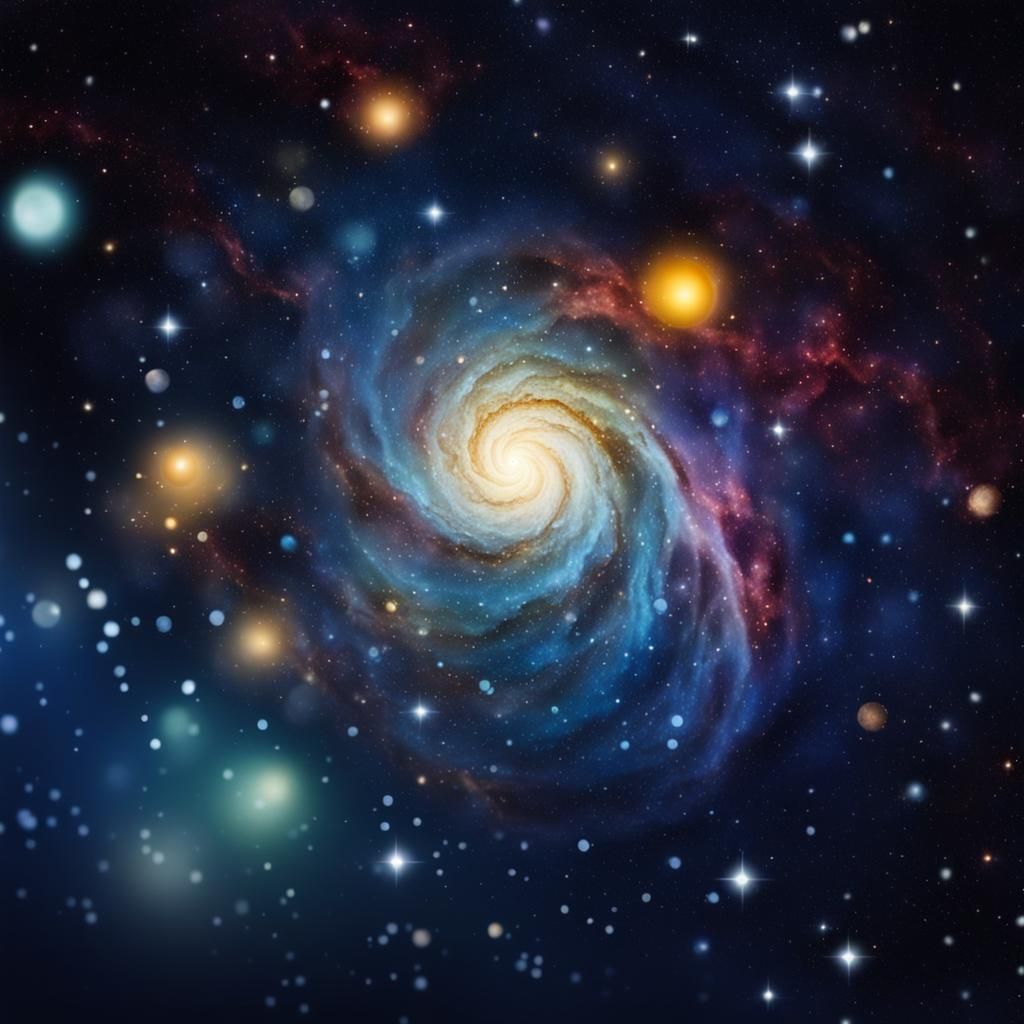 Magical Outer Space Photography with Bokeh