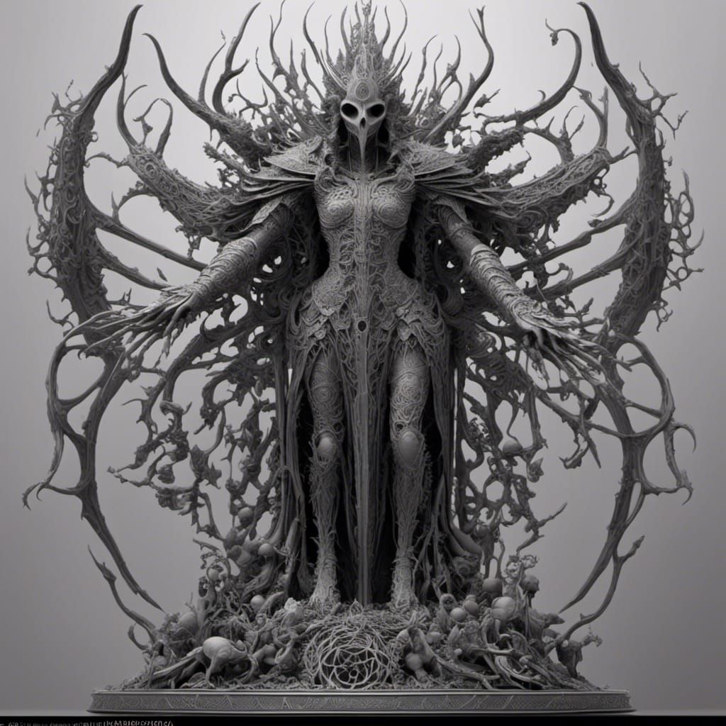 Wrathful Sauron: High-Resolution 3D Print Model