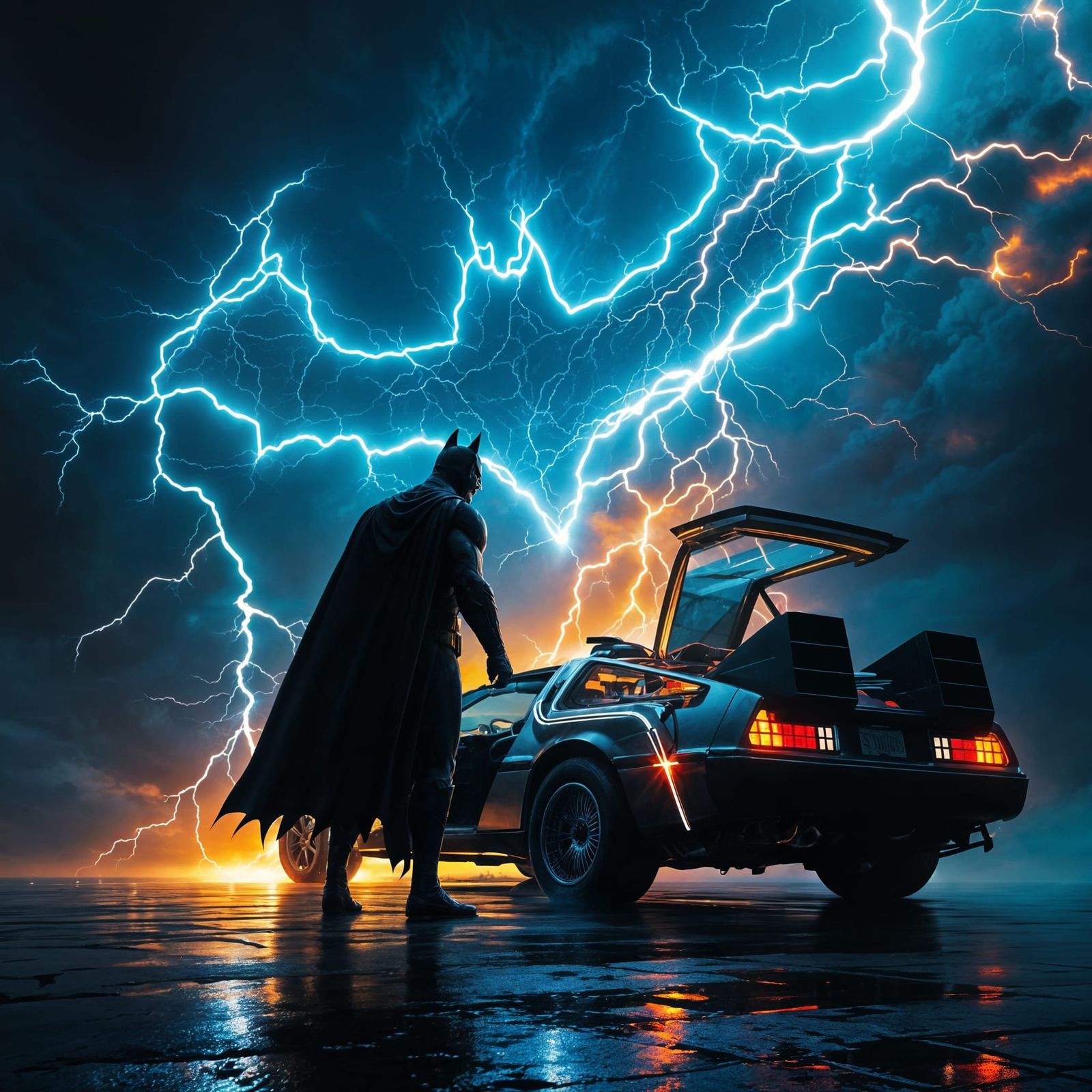 Batman Embarks on a Time-Traveling Quest in Electric Storm