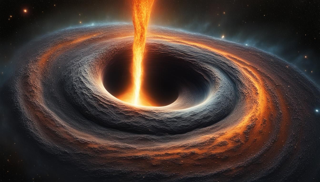 The majesty of a black hole