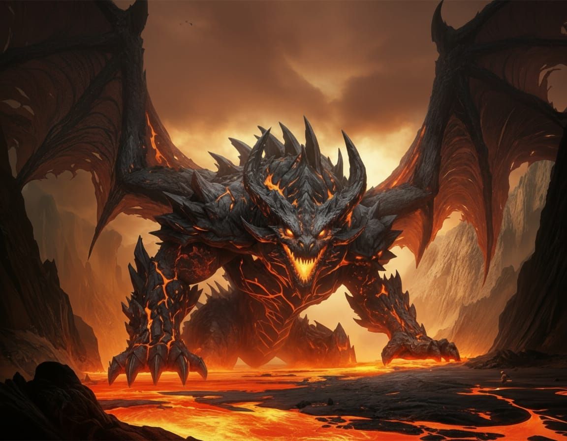 Majestic Dragon Ascends Through Mystical Sky