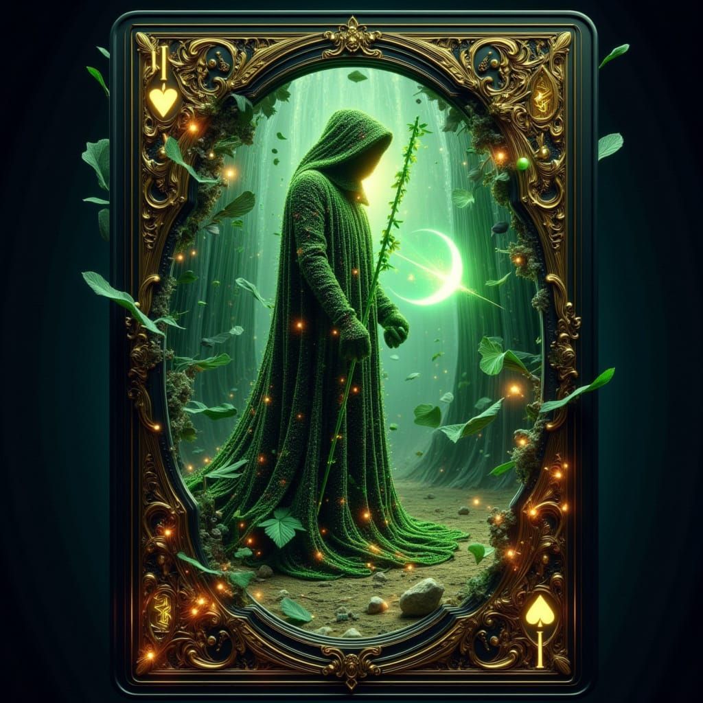 Trichome Reaper Between Realities in Baroque Frame