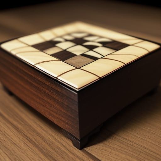 Warm Chessboard Study in Dark Academia Aesthetic