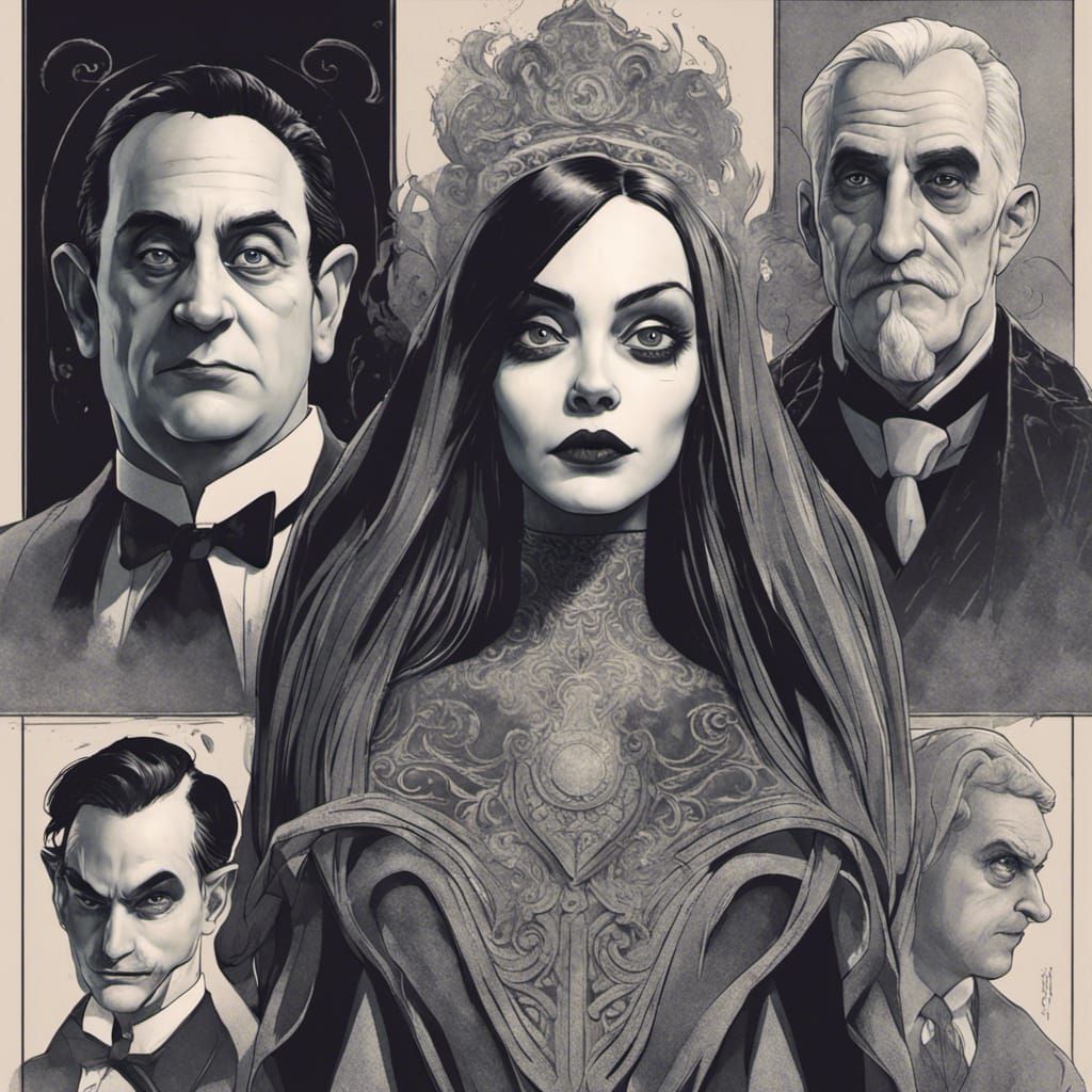 Disney Addams family