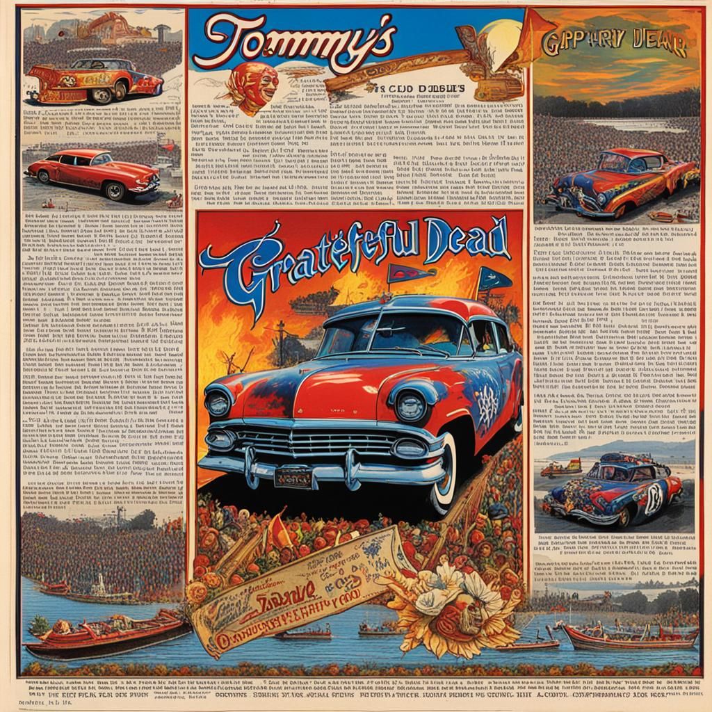 Tommy's Bonfire: Grateful Dead, Racecars, and Ships