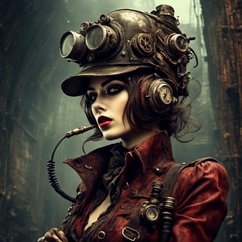 Dieselpunk Horror Scene