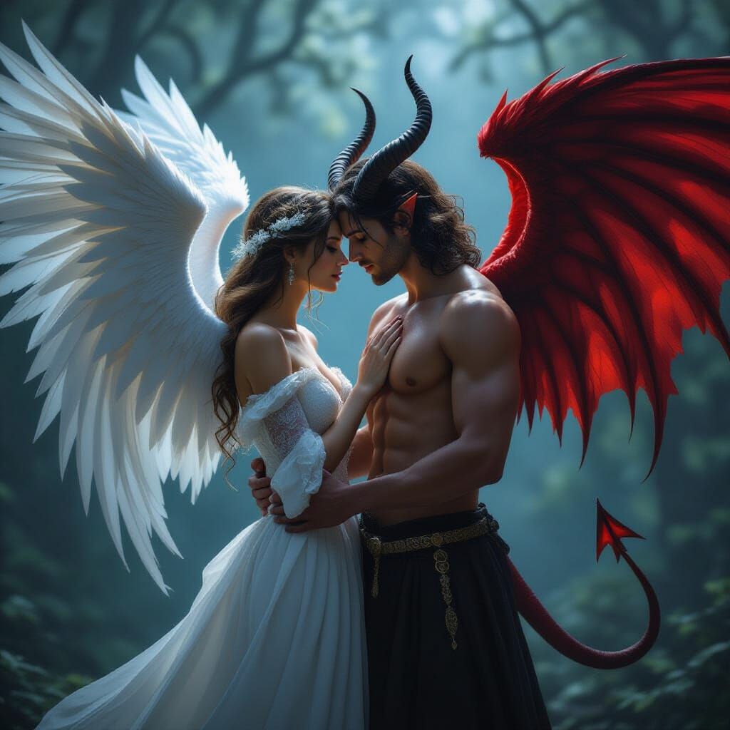 Angel and Demon in Love