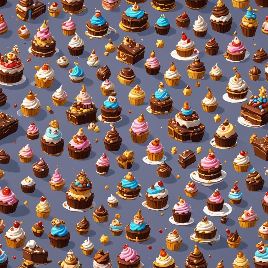 Cake Hound from Cookie Run Kingdom: 3D Render