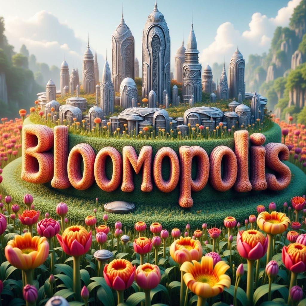 Flux LoRA -Bloomopolis-