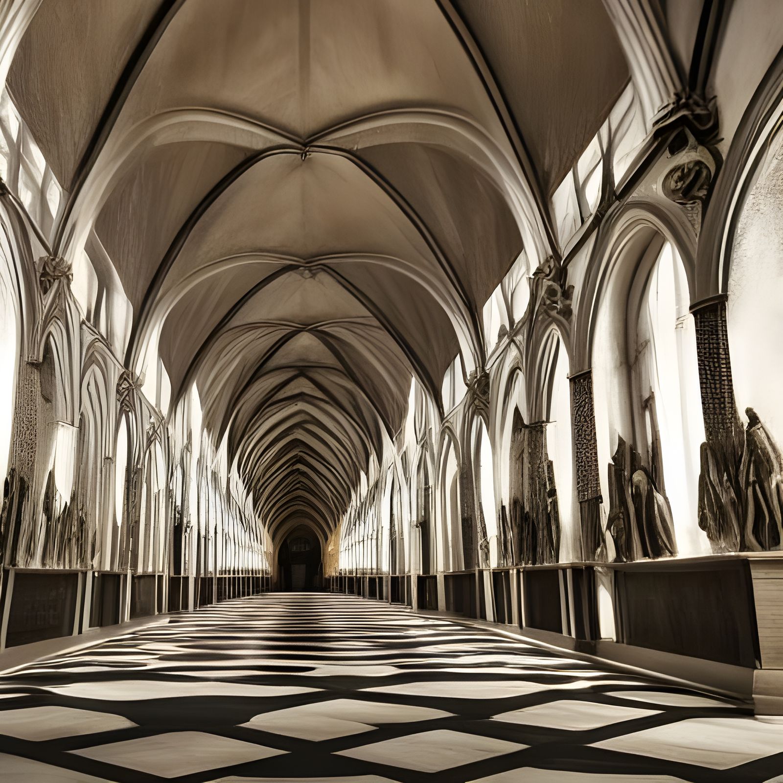 Gothic Vaults with Renaissance Domes and Modern Angles