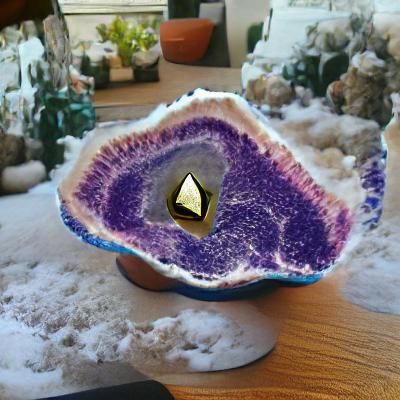 Sparkling Geode Close-Up