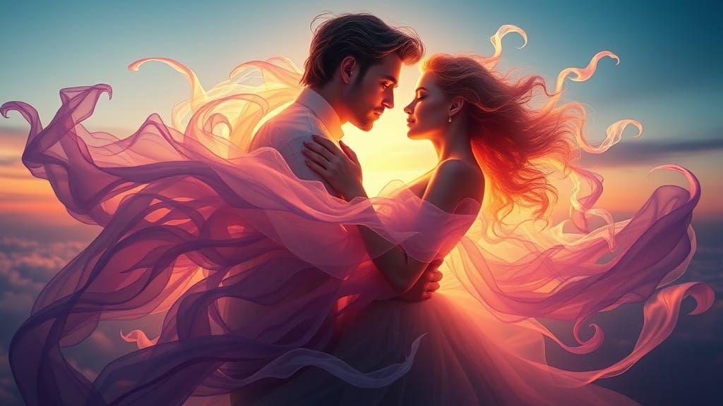 Ethereal Twin Souls in Radiant Union