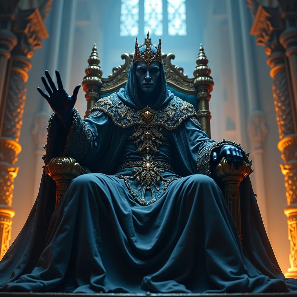 Mysterious Obsidian King Beckons from Dark Court