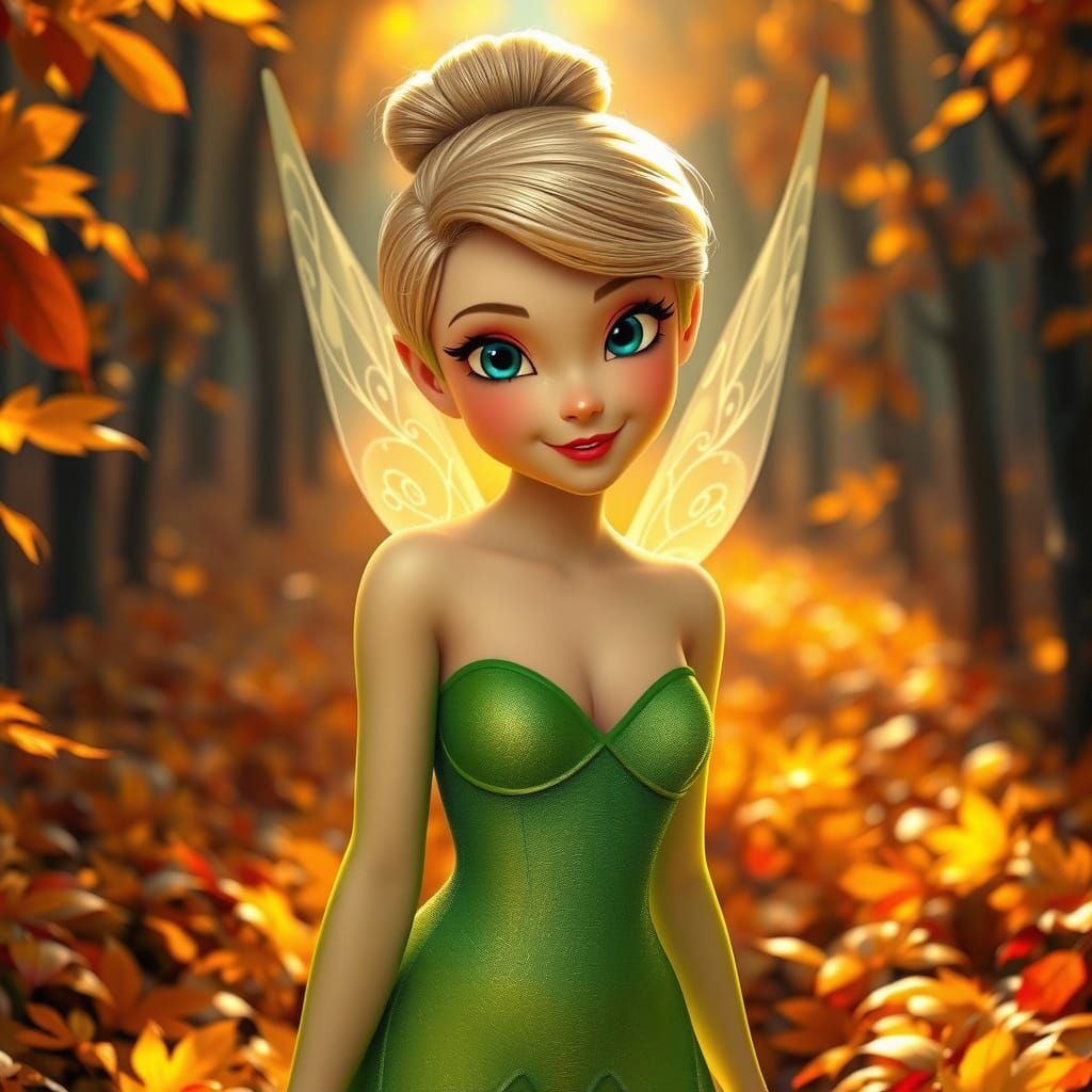 Tinkerbell in Autumn Wonderland