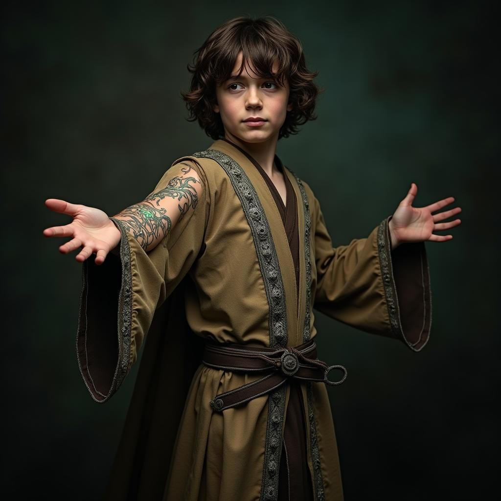 Magical Tattoo: Lord of the Rings Meets Harry Potter