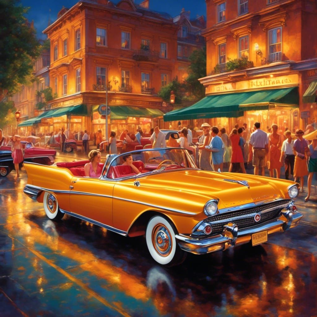 Hot August Nights: Golden Summer Evening