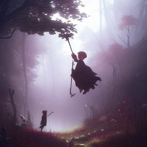 Over the Garden Wall: Dark Fantasy Art