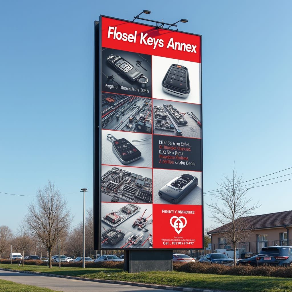 Modern Billboard Design in Bold Style