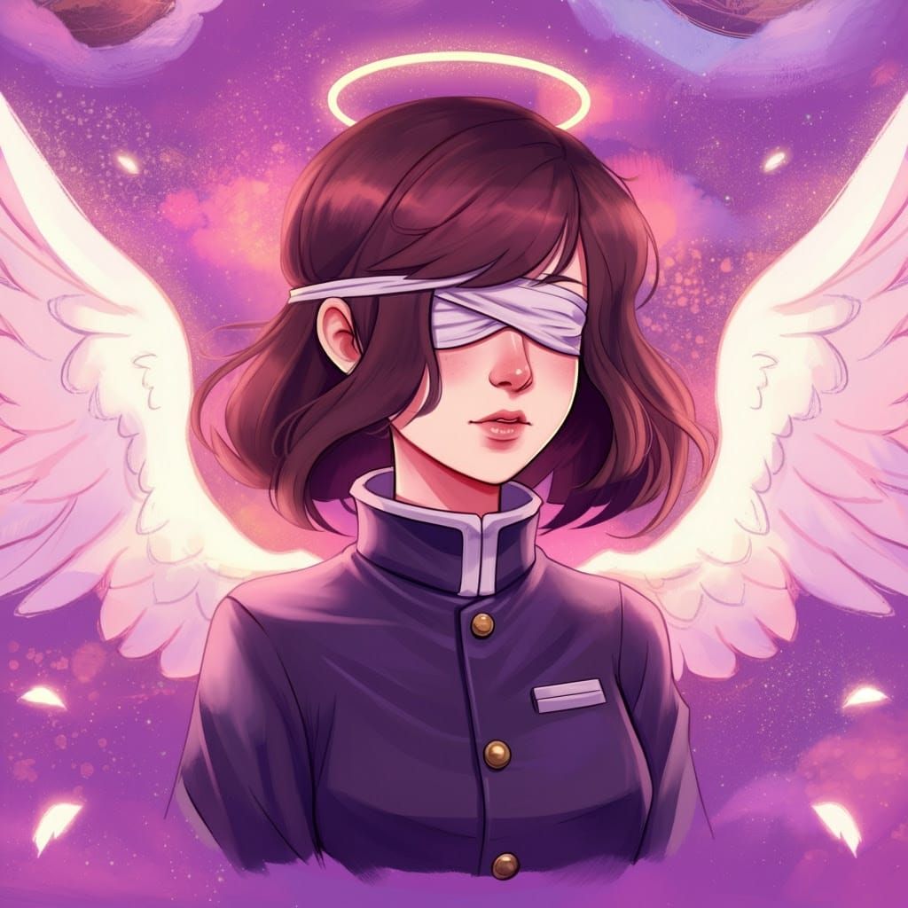 Brunette Angel as Gojo Satoru in Astral Reality