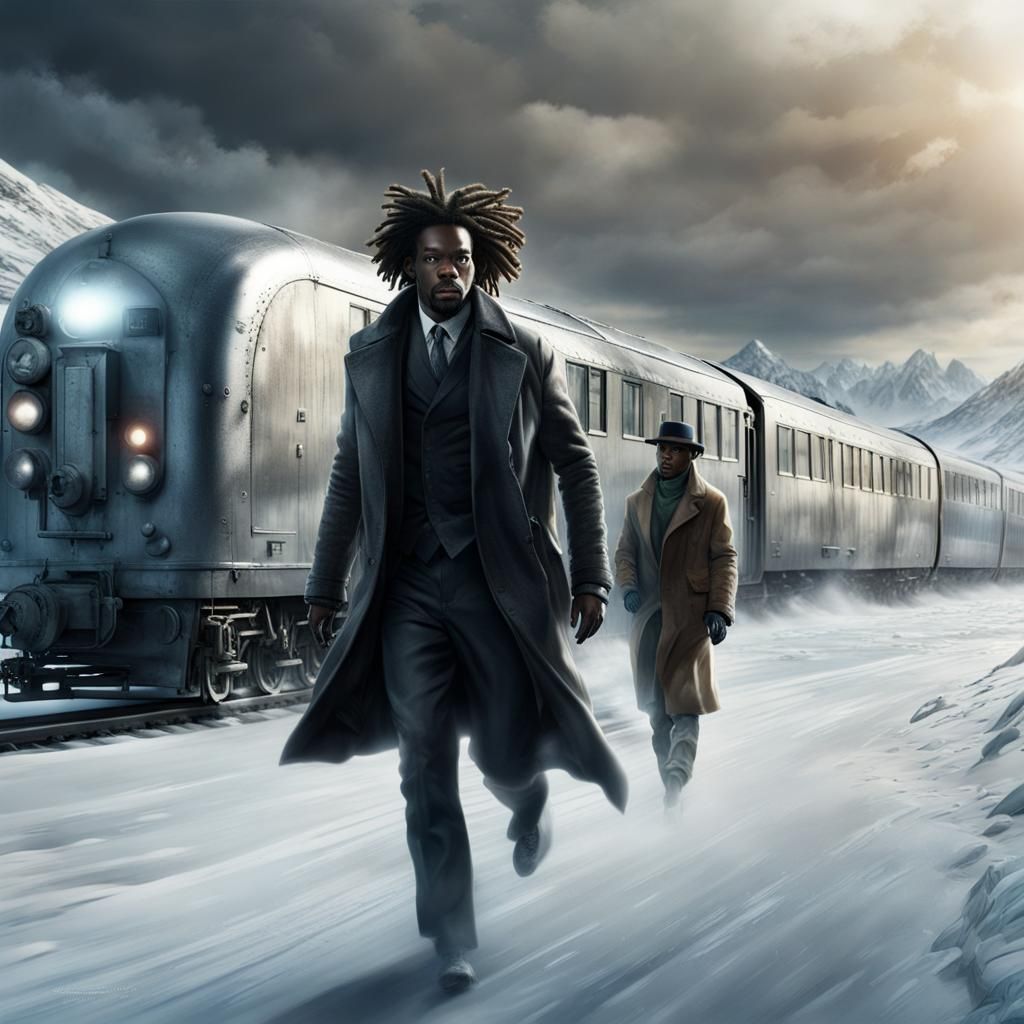 Detective Layton Chases Suspect on Snowpiercer Train