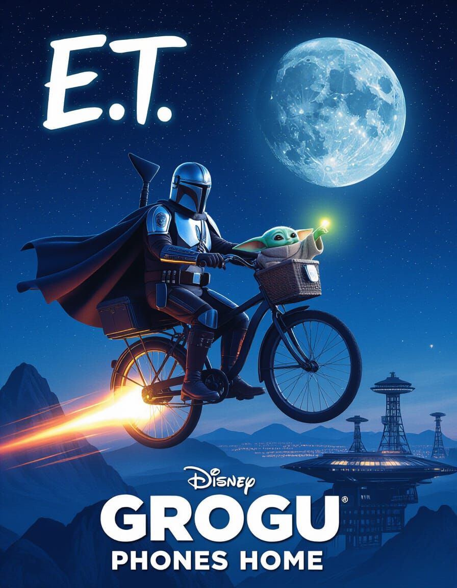 E.T. - Grogu Phones Home
