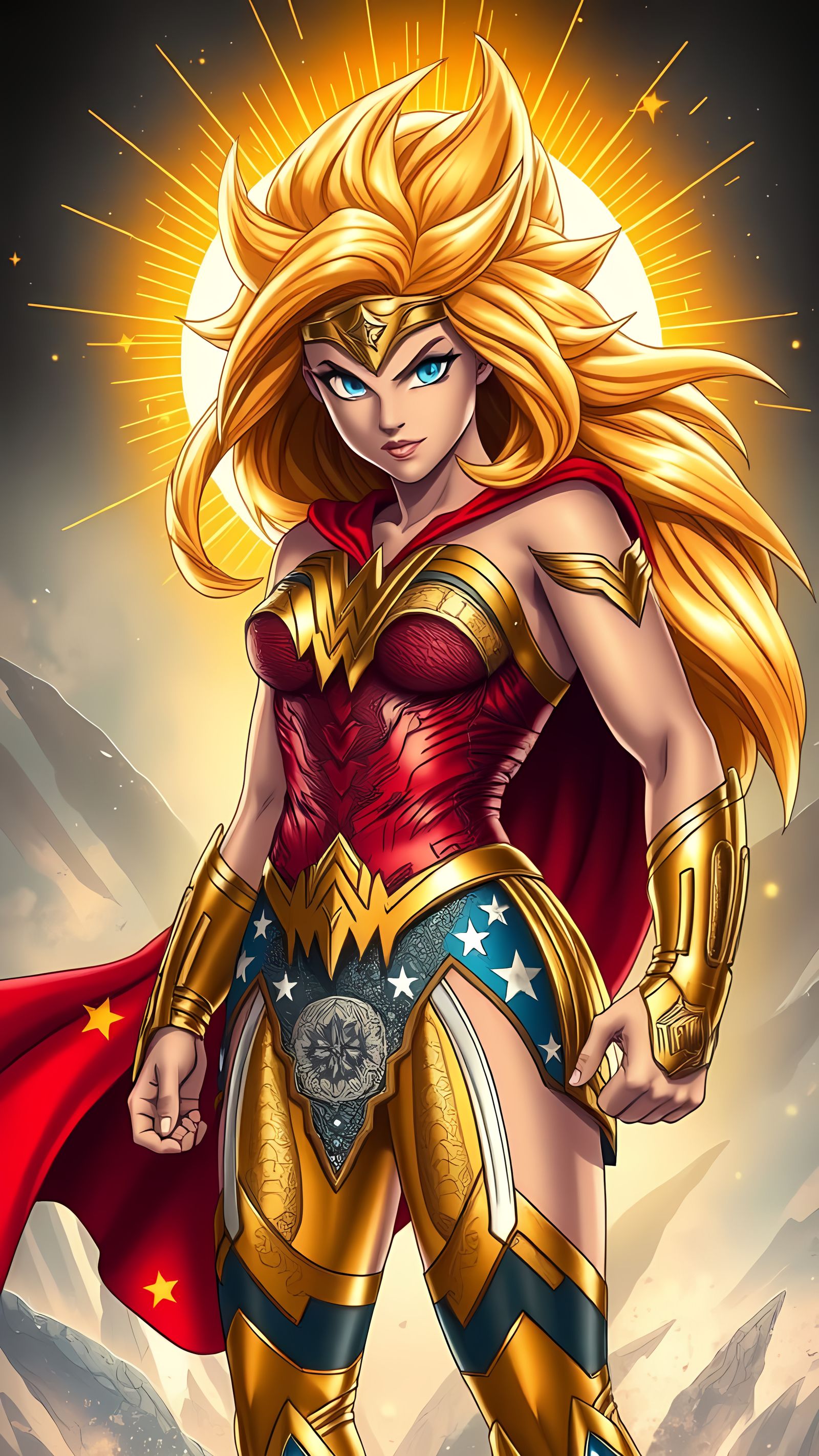 Super Saiyan Wonder WOMAN