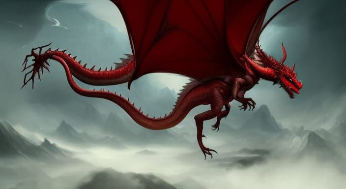 Red Dragon Flight: A Dark Fantasy Masterpiece