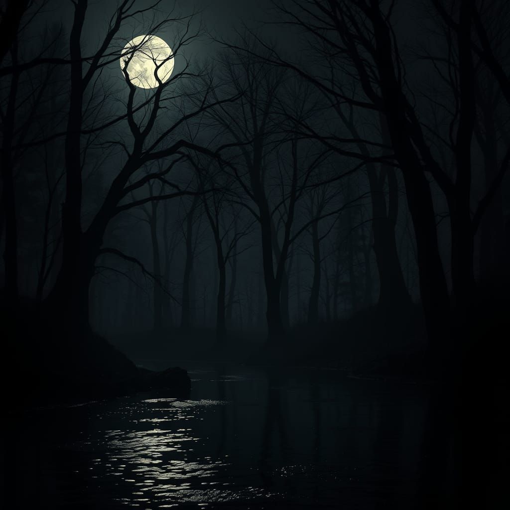 Dark Mystical Scene in Assassin's Creek