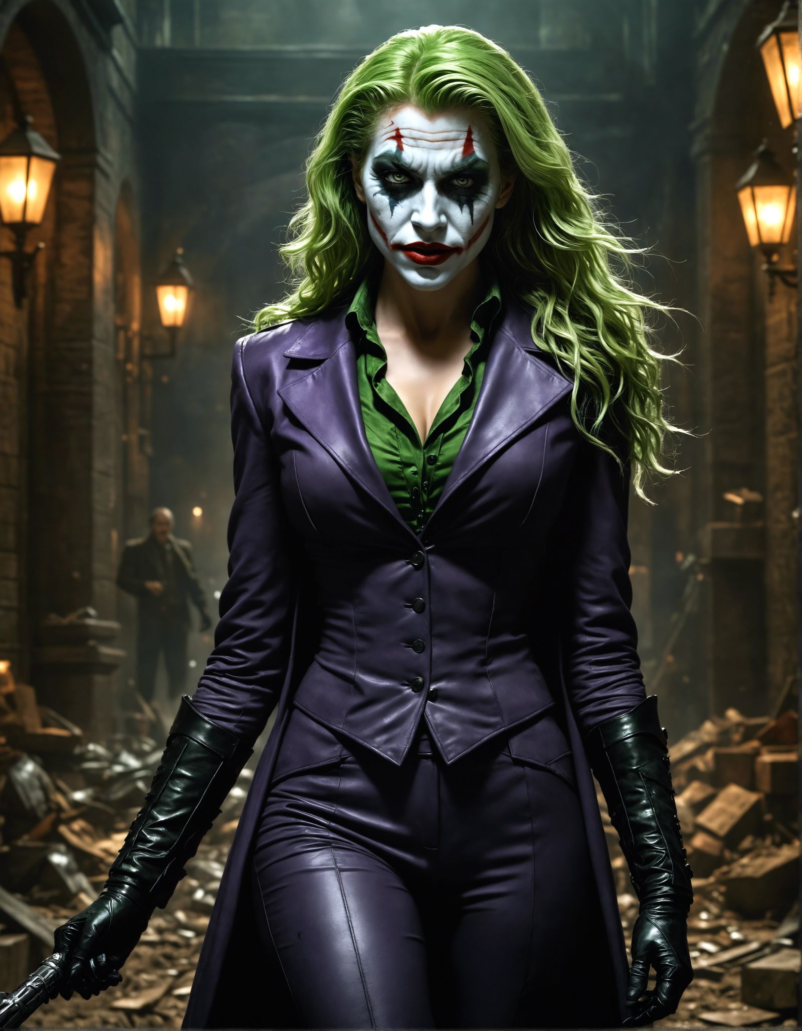 Katheryn Winnick as female joker