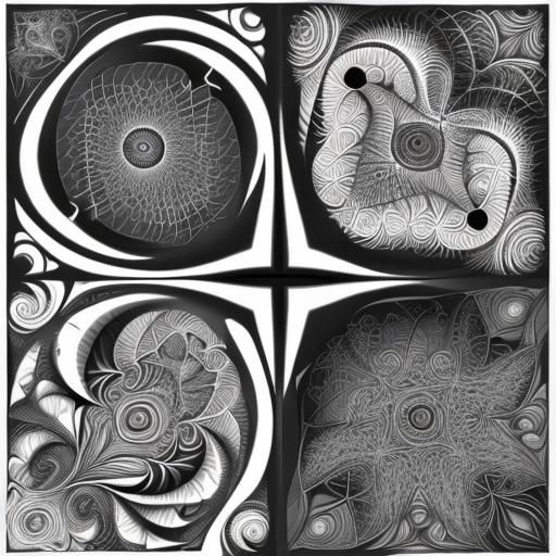 Abstract Scale of Good Versus Evil