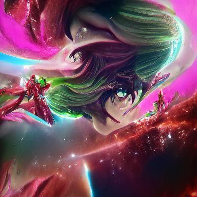 Andromeda Shun Portrait: Detailed Realistic Art