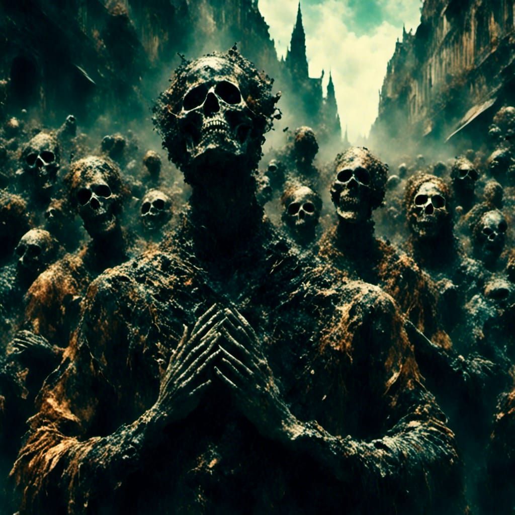 And they look'd to the beast in awe.