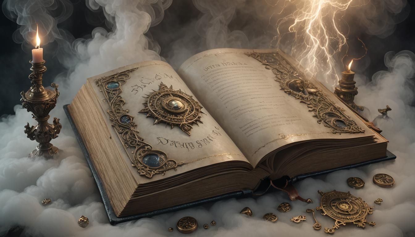 A rare book of spells