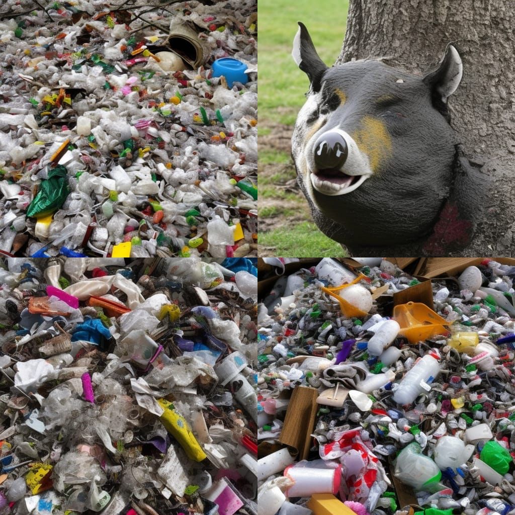 AI Generated Image of Garbage