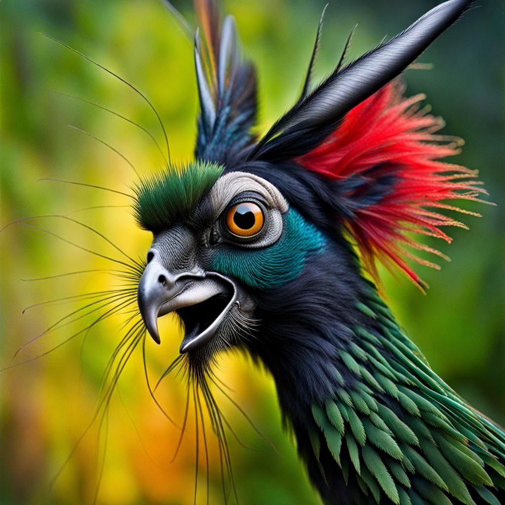 Surreal Alien Restaurant Celebration: Hyperrealistic Photogr...