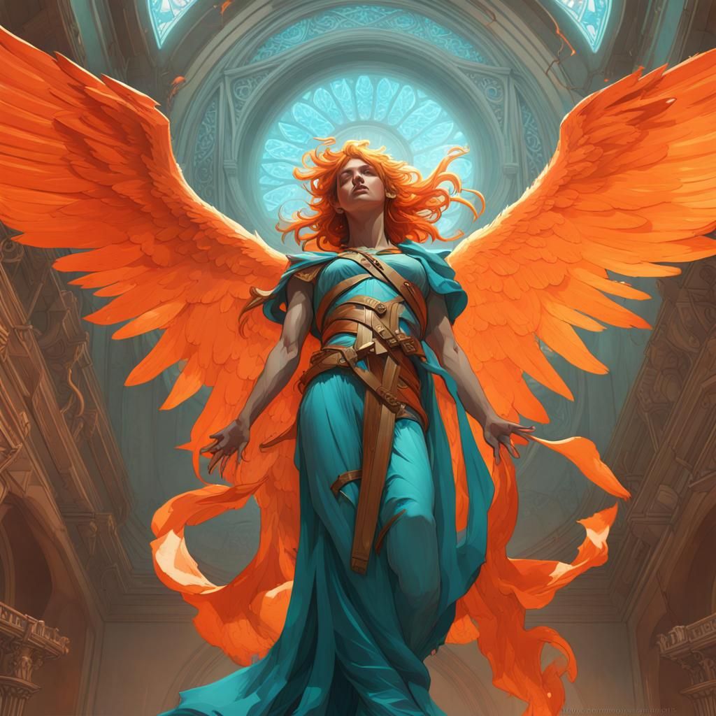 Fallen Angel Rebellion in Hyperdetailed 8K