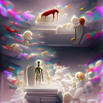 AI Interpretation of The Afterlife
