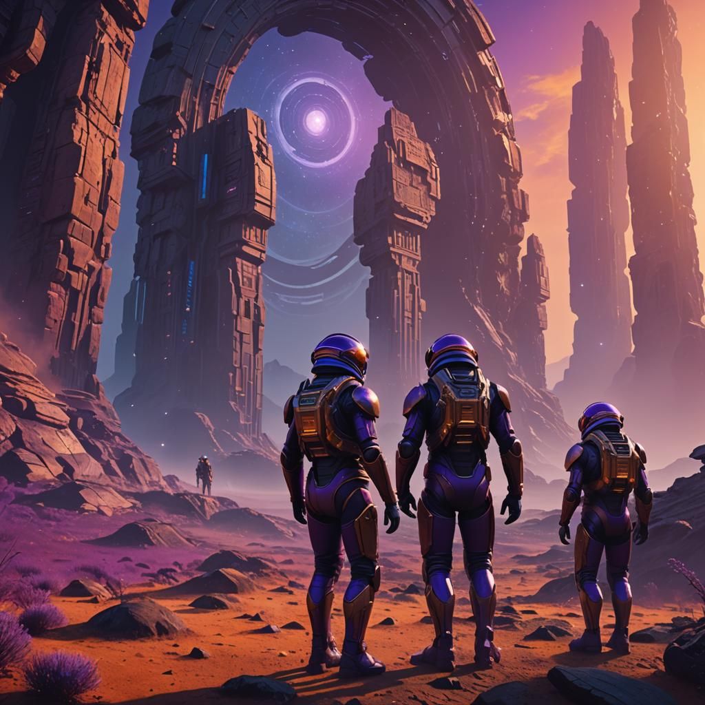 Surreal Space Odyssey: Ancient Alien City