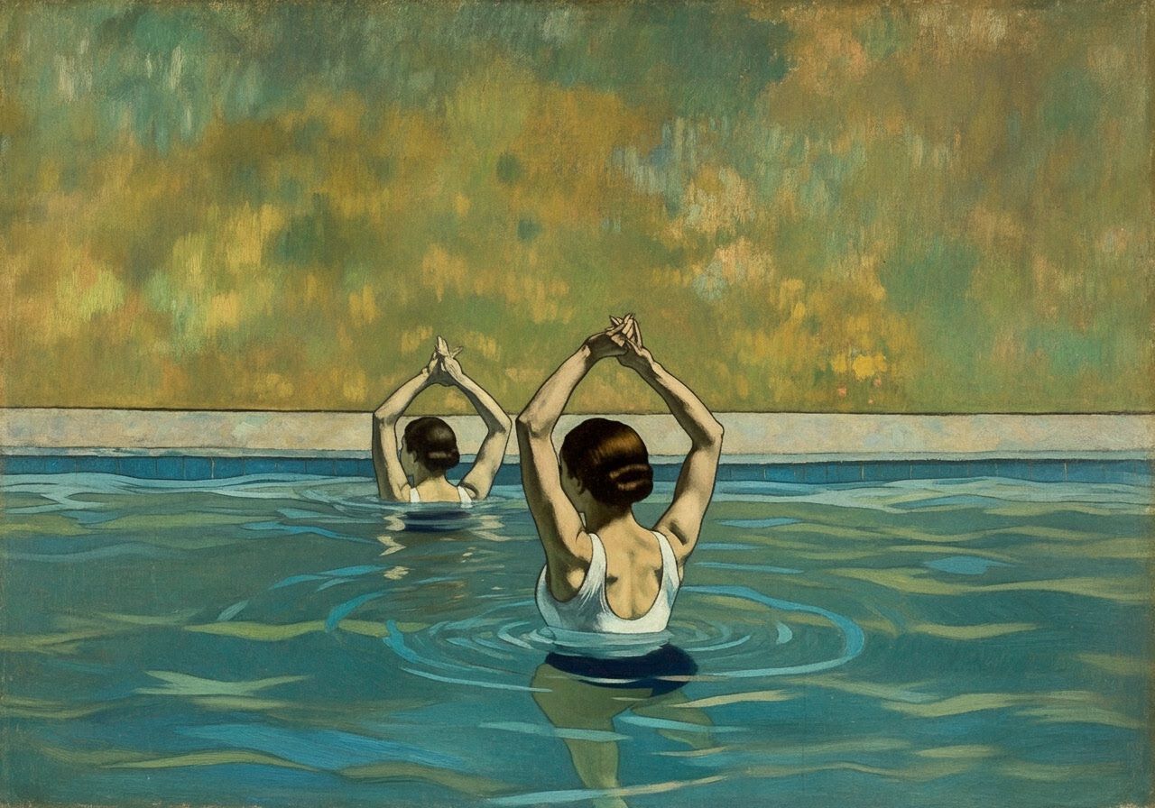 Spart Synchronised Swimming by Degas