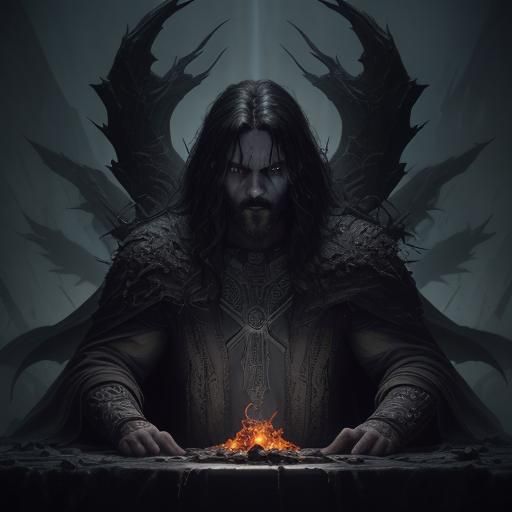 Dark Fantasy Tyrant: A Hyperdetailed Vision in Unreal Engine