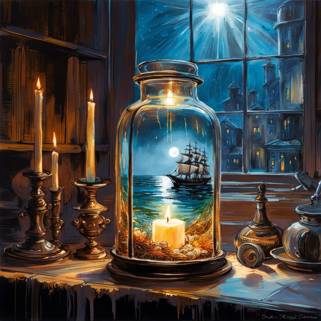Ship in bottle