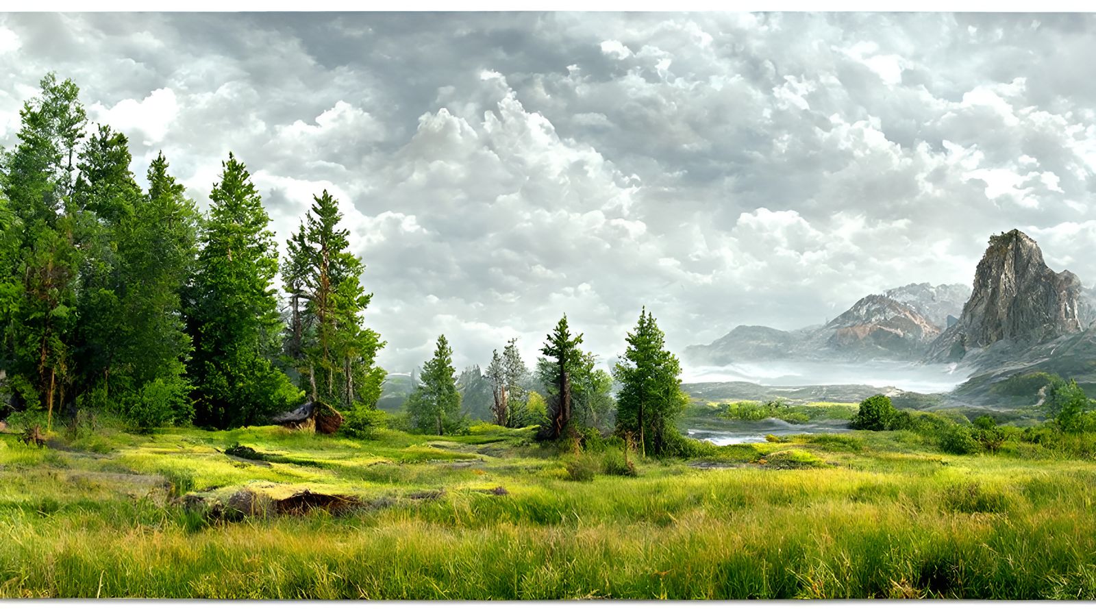 Detailed Landscape Vista Photography in 16K Resolution