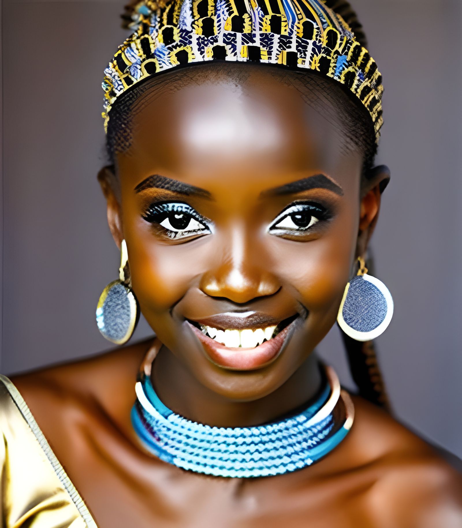Beautiful African girl