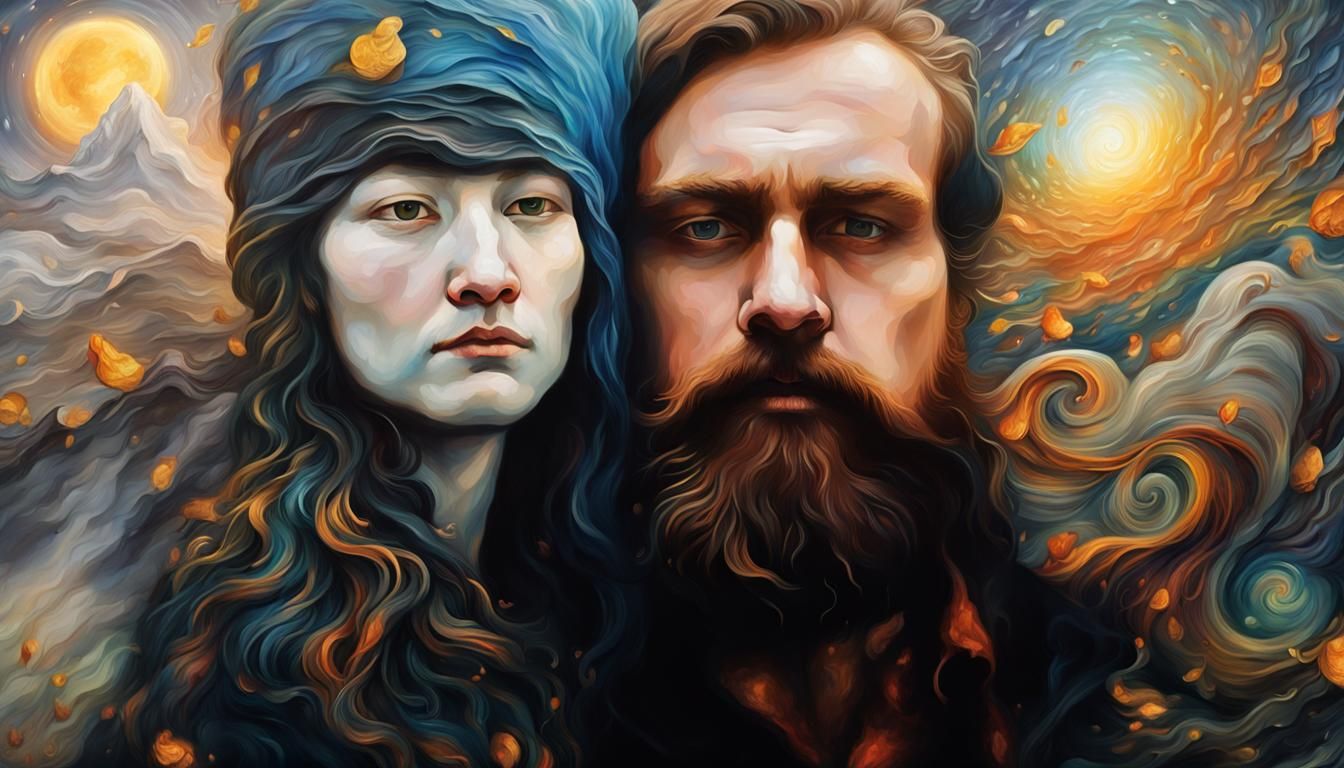 Renaissance Portrait with Hyperrealistic Details